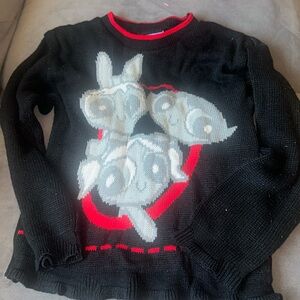 Power puff Cartoon Network rare sweater y2k